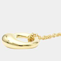 Pre Owned Tiffany & Co. Eternal Circle 18K Yellow Gold Necklace