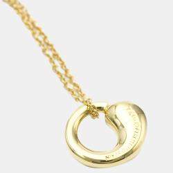 Pre Owned Tiffany & Co. Eternal Circle 18K Yellow Gold Necklace