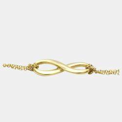 مملوكة مسبقًا Tiffany & Co. Infinity 18K Yellow Gold Necklace