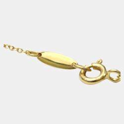 Pre Owned Tiffany & Co. Infinity Cross 18K Yellow Gold Necklace