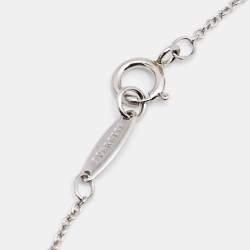 Pre Owned Tiffany & Co. Elsa Peretti Diamond By The Yard Diamond Platinum Link Bracelet