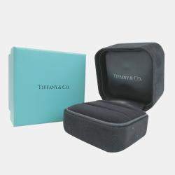 Pre Owned Tiffany & Co. Tiffany Classic Milgrain Wedding Band Platinum Ring EU 54.5