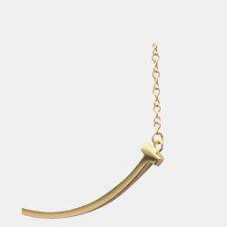 Pre Owned Tiffany & Co. Tiffany T Smile 18K Rose Gold Necklace