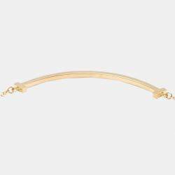 Pre Owned Tiffany & Co. Tiffany T Smile 18K Rose Gold Necklace