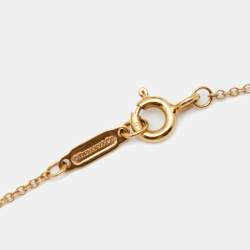 Pre Owned Tiffany & Co. Multi Infinity 18k Yellow Gold Station Bracelet