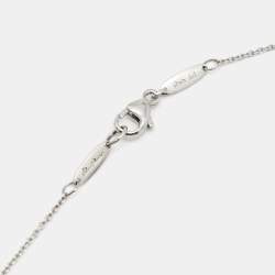 Pre Owned Tiffany & Co. Sevillana Diamonds Platinum Pendant Necklace