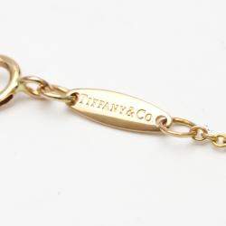 Pre Owned Tiffany & Co. Elsa Peretti Bean 18K Rose Gold Necklace