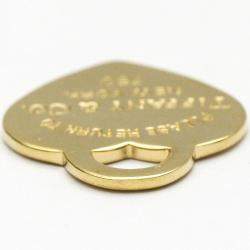 Pre Owned Tiffany & Co. 18K Yellow Gold Return To Tiffany Heart Pendant Necklace