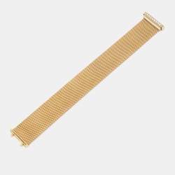 Pre Owned Tiffany & Co. Somerset Diamond 18K Yellow Gold Mesh Link Bracelet