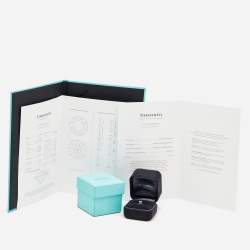 Pre Owned Tiffany & Co. The Tiffany® Setting Diamond 0.70 ct Platinum Solitaire Engagement Ring Size 47