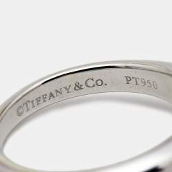 Pre Owned Tiffany & Co. The Tiffany® Setting Diamond 0.70 ct Platinum Solitaire Engagement Ring Size 47