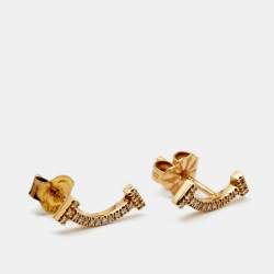 Tiffany & Co. Tiffany T Diamond 18k Rose Gold Earrings