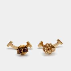 Tiffany & Co. Tiffany T Diamond 18k Rose Gold Earrings