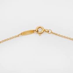 Pre Owned Tiffany & Co. Heart Lock 18k Yellow Gold Pendant Necklace