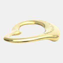 Tiffany & Co. Elsa Peretti Open Heart 18K Yellow Gold Charms and Pendant