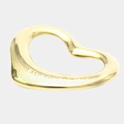 Tiffany & Co. Elsa Peretti Open Heart 18K Yellow Gold Charms and Pendant