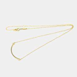 Pre Owned Tiffany & Co. Tiffany T Small 18K Yellow Gold Necklace 