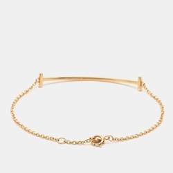 Tiffany & Co. T Smile 18k Rose Gold Bracelet