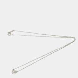 Tiffany & Co. Sentimental Heart Platinum Diamond Necklace