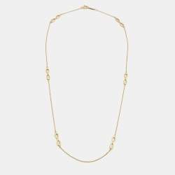 Tiffany & Co. Infinity 18k Yellow Gold Necklace