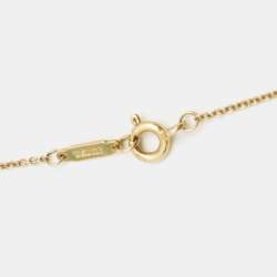 Tiffany & Co. Infinity 18k Yellow Gold Necklace