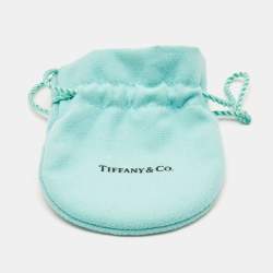 Pre Owned Tiffany & Co. Atlas Bar Pierced Diamonds 18k Rose Gold Bracelet