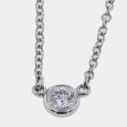 Tiffany & Co. Diamonds by the Yard Elsa Peretti Platinum Diamond Necklace