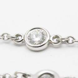 Pre Owned Tiffany & Co. Platinum and Diamonds By The Yard Charm Bracelet