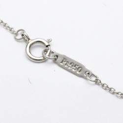 Pre Owned Tiffany & Co. Open Circle Platinum Diamond Necklace