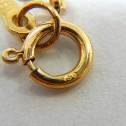 Pre Owned Tiffany & Co. Elsa Peretti Open Heart 18K Yellow Gold Necklace