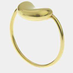 Tiffany & Co. Bean 18K Yellow Gold Ring EU 46