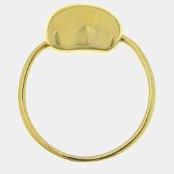 Tiffany & Co. Bean 18K Yellow Gold Ring EU 46