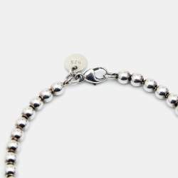 Tiffany & Co. Return to Tiffany Heart 18k Rose Gold Sterling Silver Bead Bracelet  