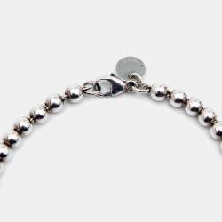 Tiffany & Co. Return to Tiffany Heart 18k Rose Gold Sterling Silver Bead Bracelet  
