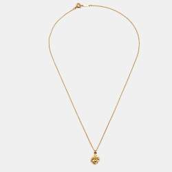 Tiffany & Cop. Gift Box 18k Yellow Gold Pendant Necklace