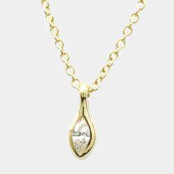Tiffany & Co. Diamonds By The Yard 18K Yellow Gold Diamond Necklace