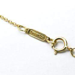 Pre Owned Tiffany & Co. Signature X 18K Yellow Gold Diamond Necklace