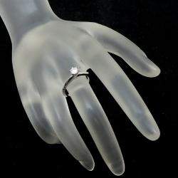 Tiffany & Co. Tiffany Setting Platinum Diamond Ring EU 45