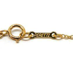 Pre Owned Tiffany & Co. Bean 18K Yellow Gold Necklace