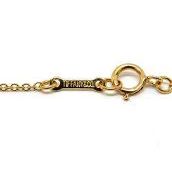 Pre Owned Tiffany & Co. Bean 18K Yellow Gold Necklace