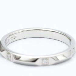 Pre Owned Tiffany & Co. Tiffany True Platinum Diamond Ring EU 54.5