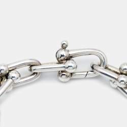 Pre Owned Tiffany & Co Hardwear Link Sterling Silver Bracelet