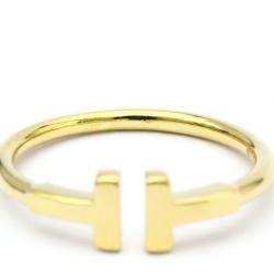 Pre Owned Tiffany & Co. Twire 18K Yellow Gold Ring EU 54.5