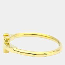 Pre Owned Tiffany & Co. Twire 18K Yellow Gold Ring EU 54.5