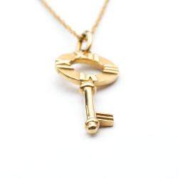 Pre Owned Tiffany & Co. Atlas 18K Rose Gold Necklace