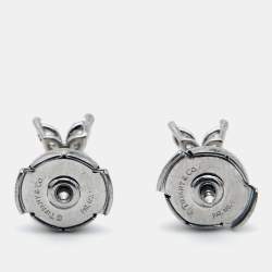 Tiffany & Co. Tiffany Victoria Diamonds Platinum Stud Earrings