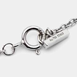 Tiffany & Co. Tiffany T Turquoise Diamond 18k White Gold Bracelet