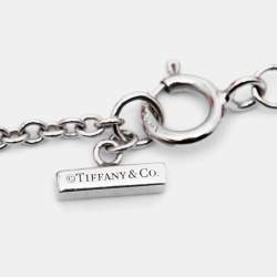 Tiffany & Co. Tiffany T Turquoise Diamond 18k White Gold Bracelet