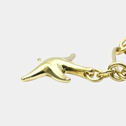 Pre Owned Tiffany & Co. Elsa Peretti Starfish 18K Yellow Gold Bracelet 17
