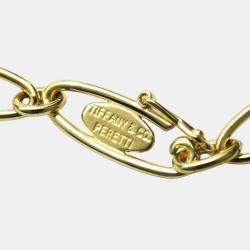 Pre Owned Tiffany & Co. Elsa Peretti Starfish 18K Yellow Gold Bracelet 17